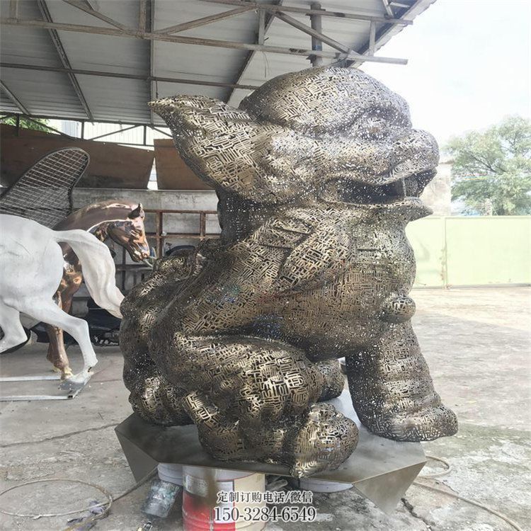 广场狮子雕塑订做,镂空雕塑,不锈钢透雕狮子雕塑 广场狮子雕塑订做,镂空雕塑,不锈钢透雕狮子雕塑